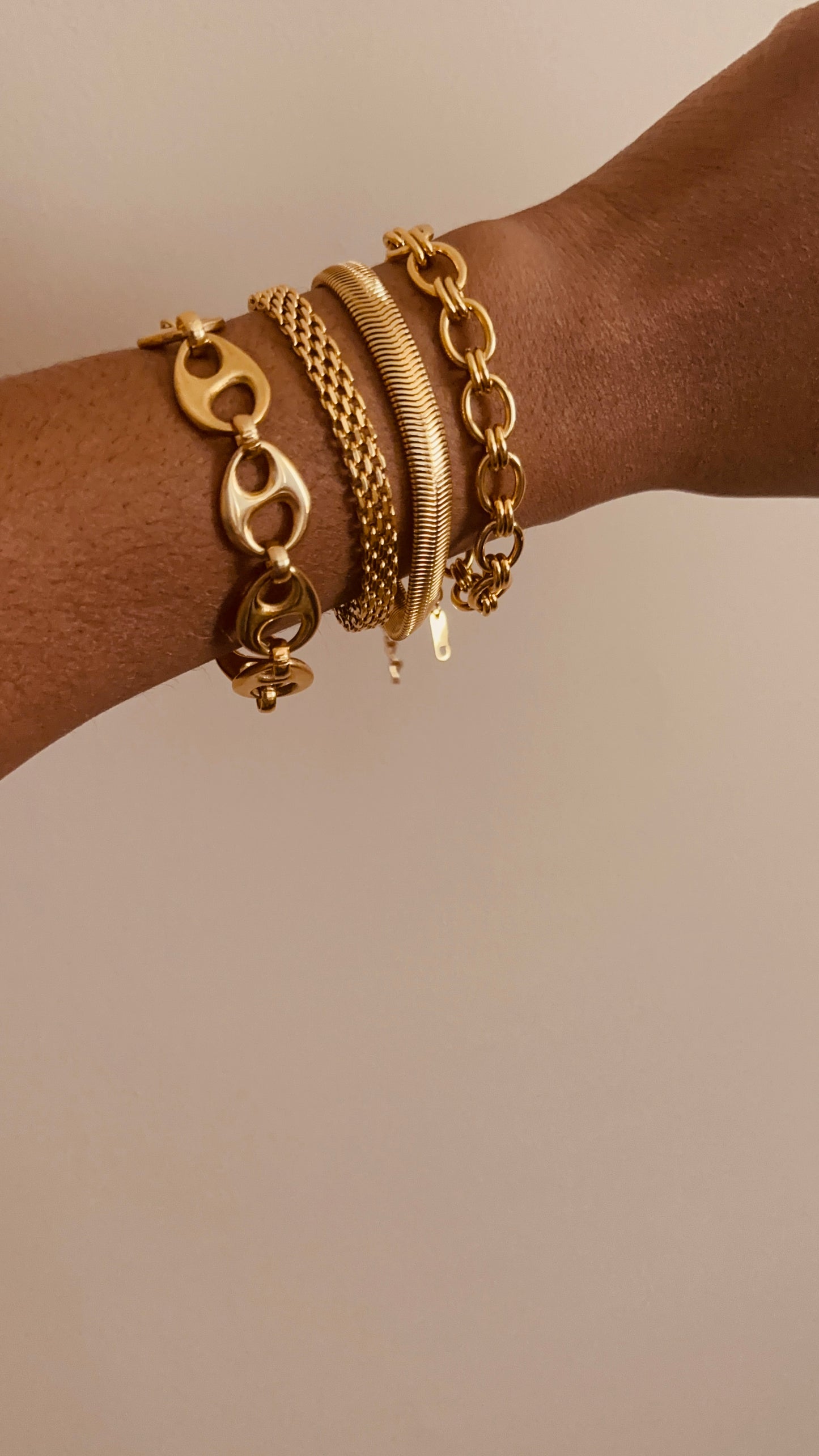 Chunky Pig Nose Bracelet