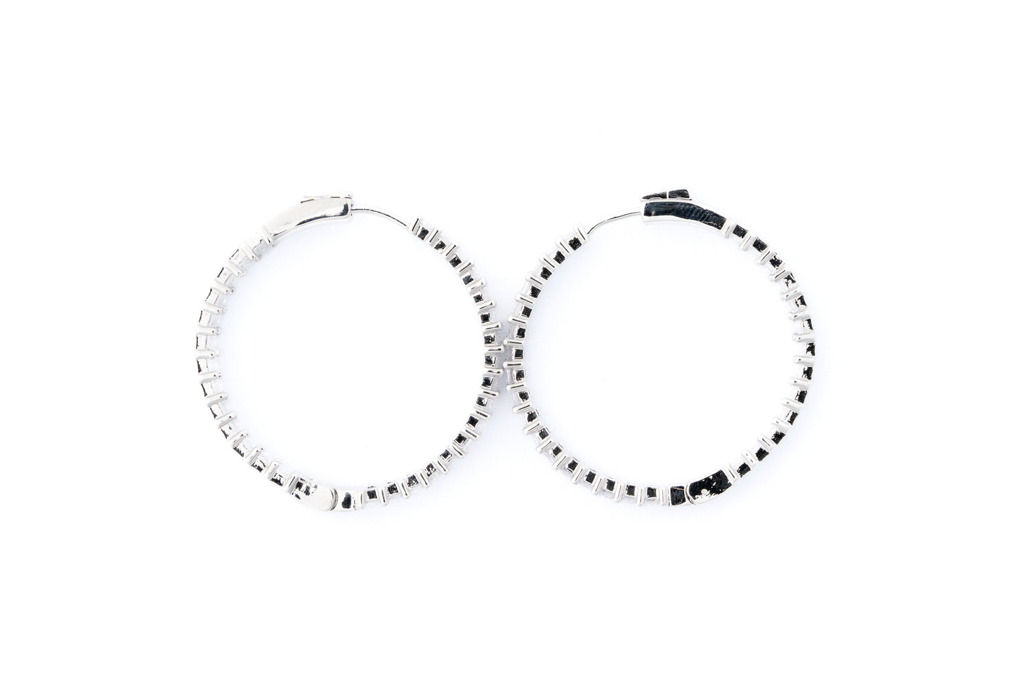 Bamboo Icy Hoops