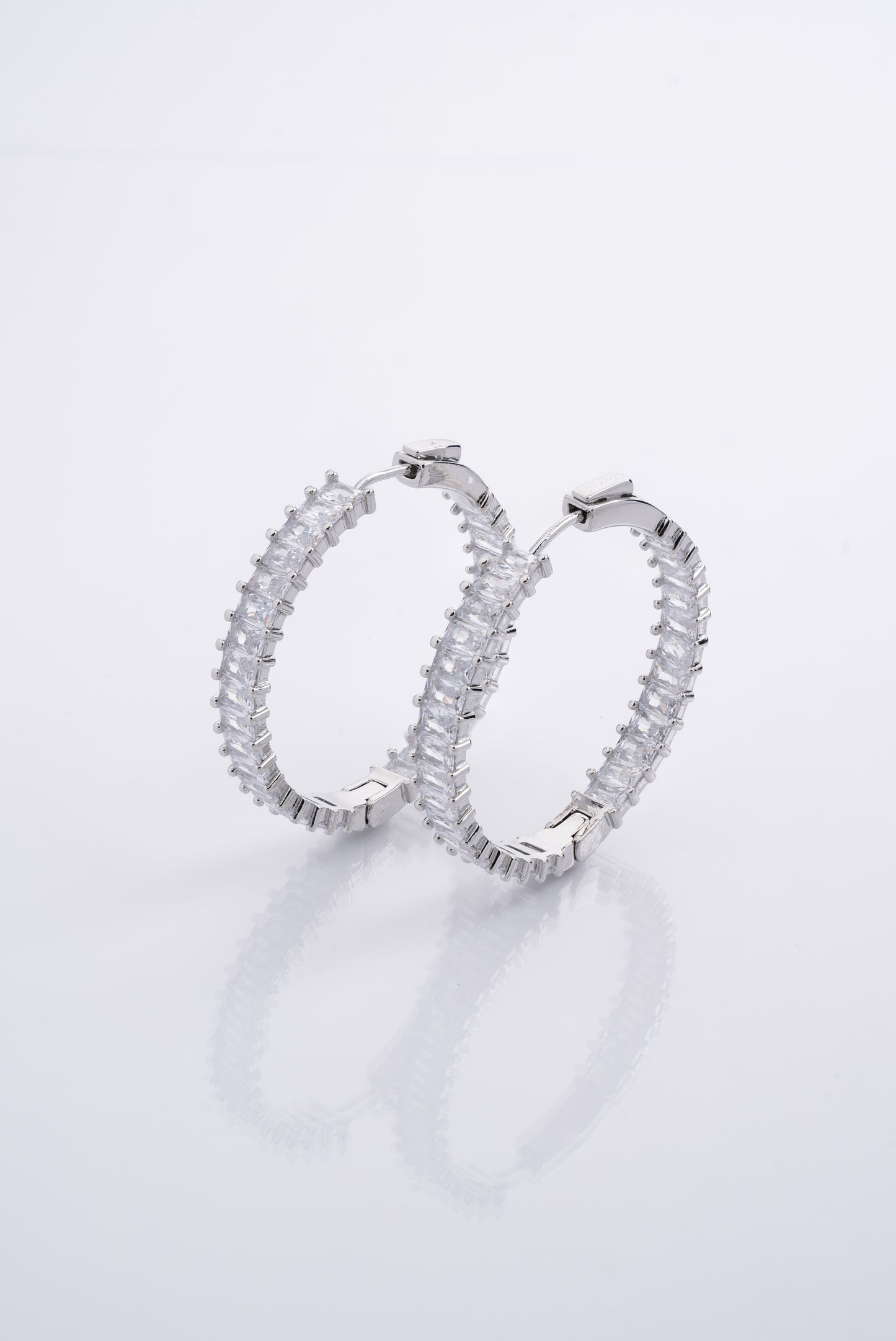 Bamboo Icy Hoops