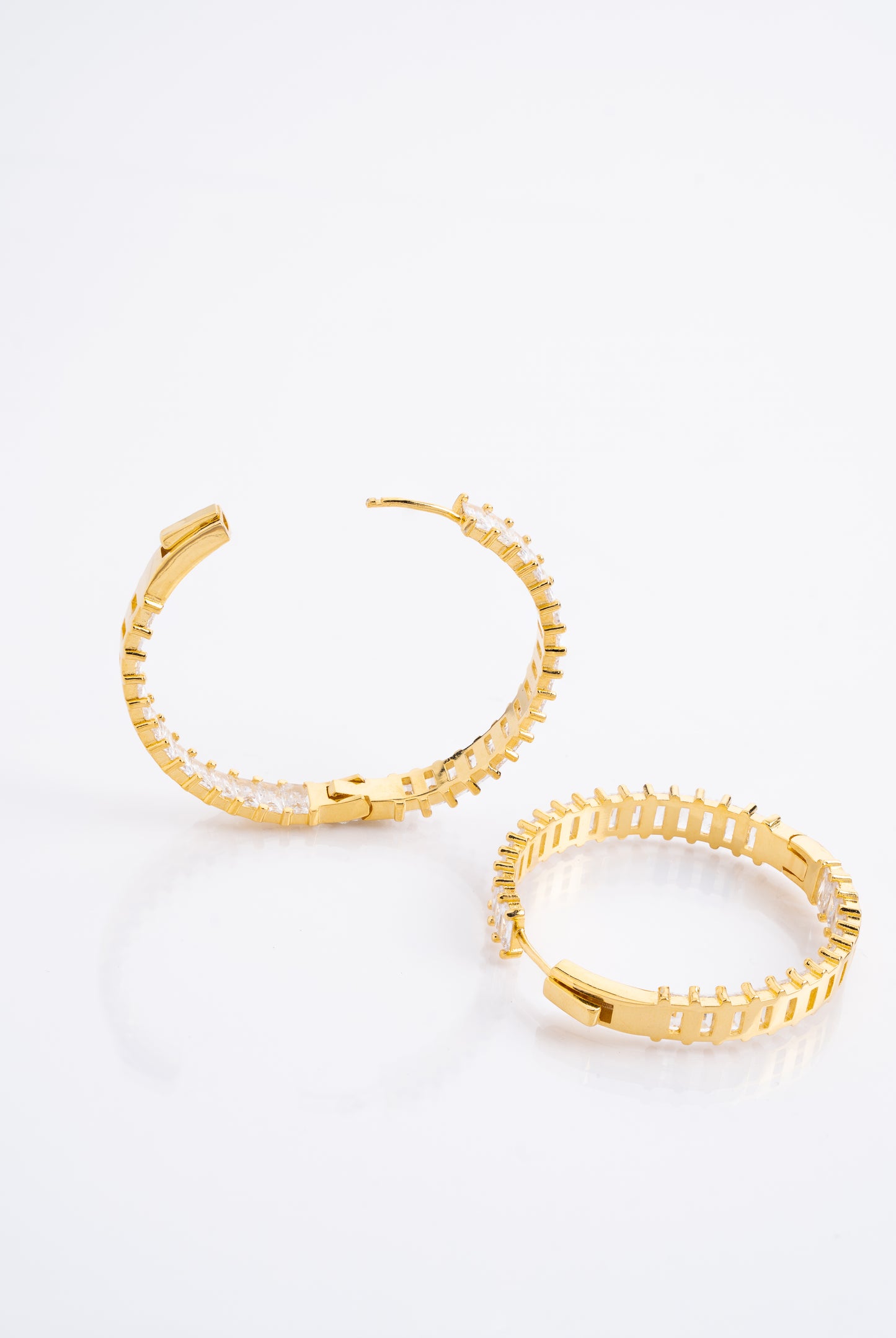 Bamboo Icy Hoops