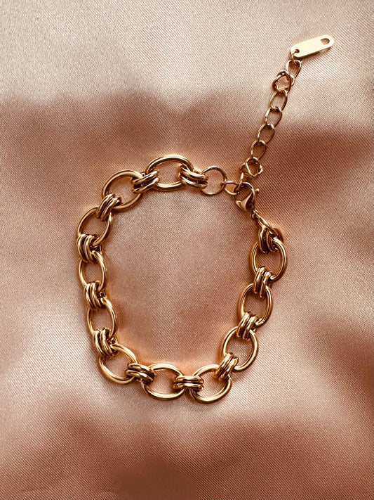 Gold Link Bracelet