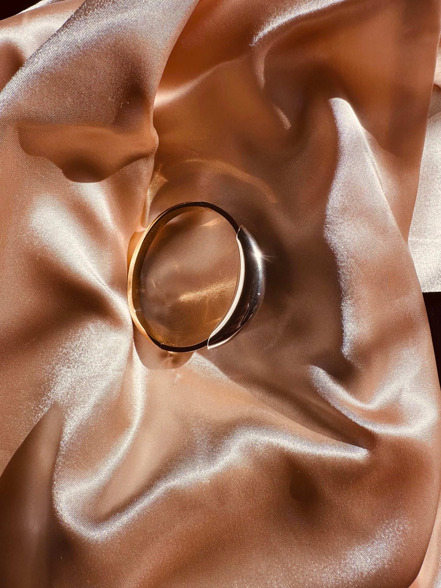Two Tone Dome Bangle