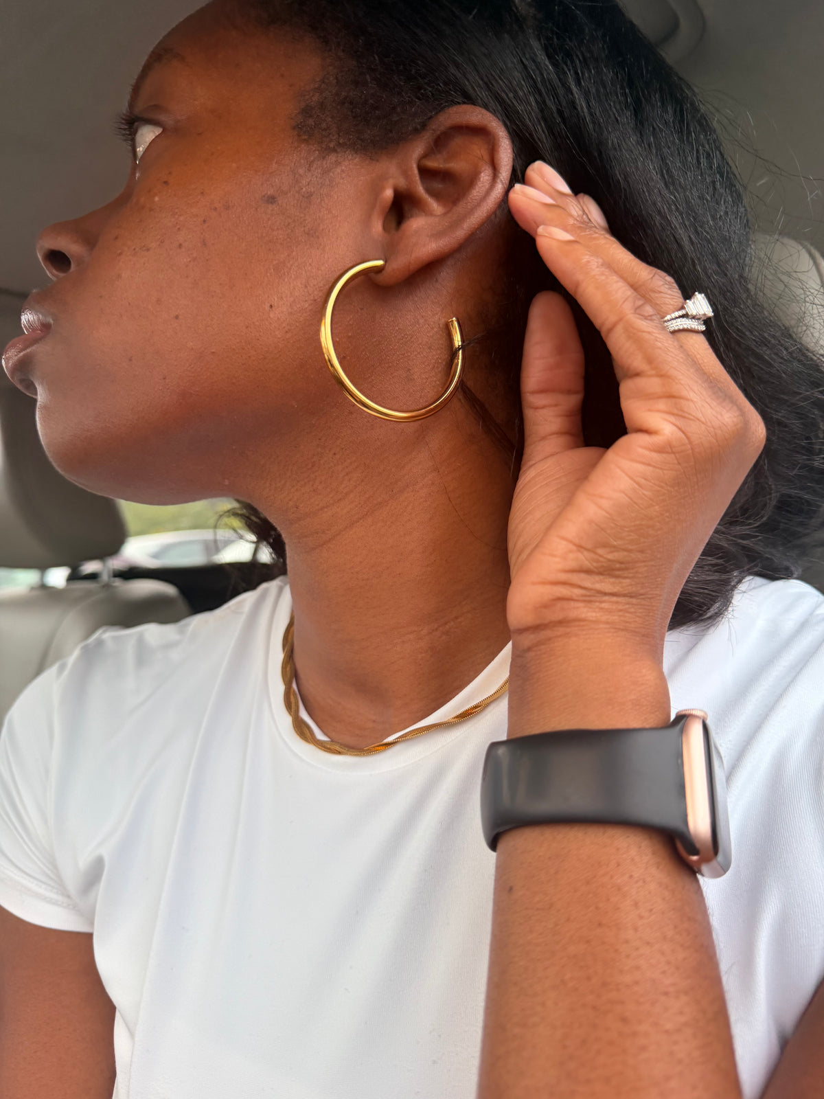 Jordyn Hoop Earrings