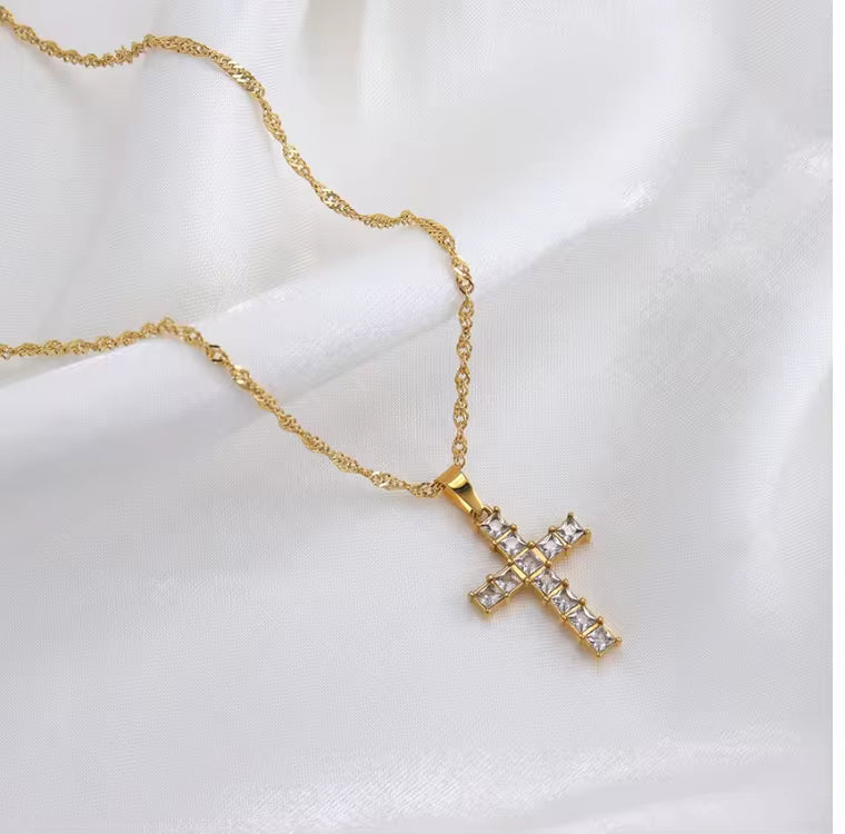 Cross Chain Necklace