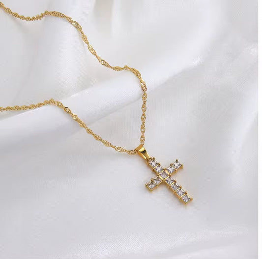 Cross Chain Necklace